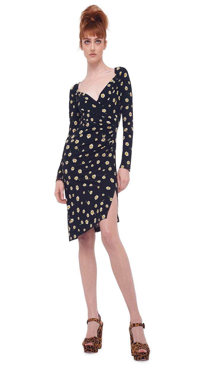 SWEETHEART SIDE DRAPE DRESS #1