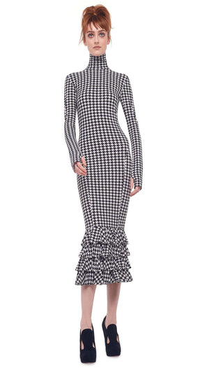 FISHTAIL RUFFLE DRESS #1 Thumbnail