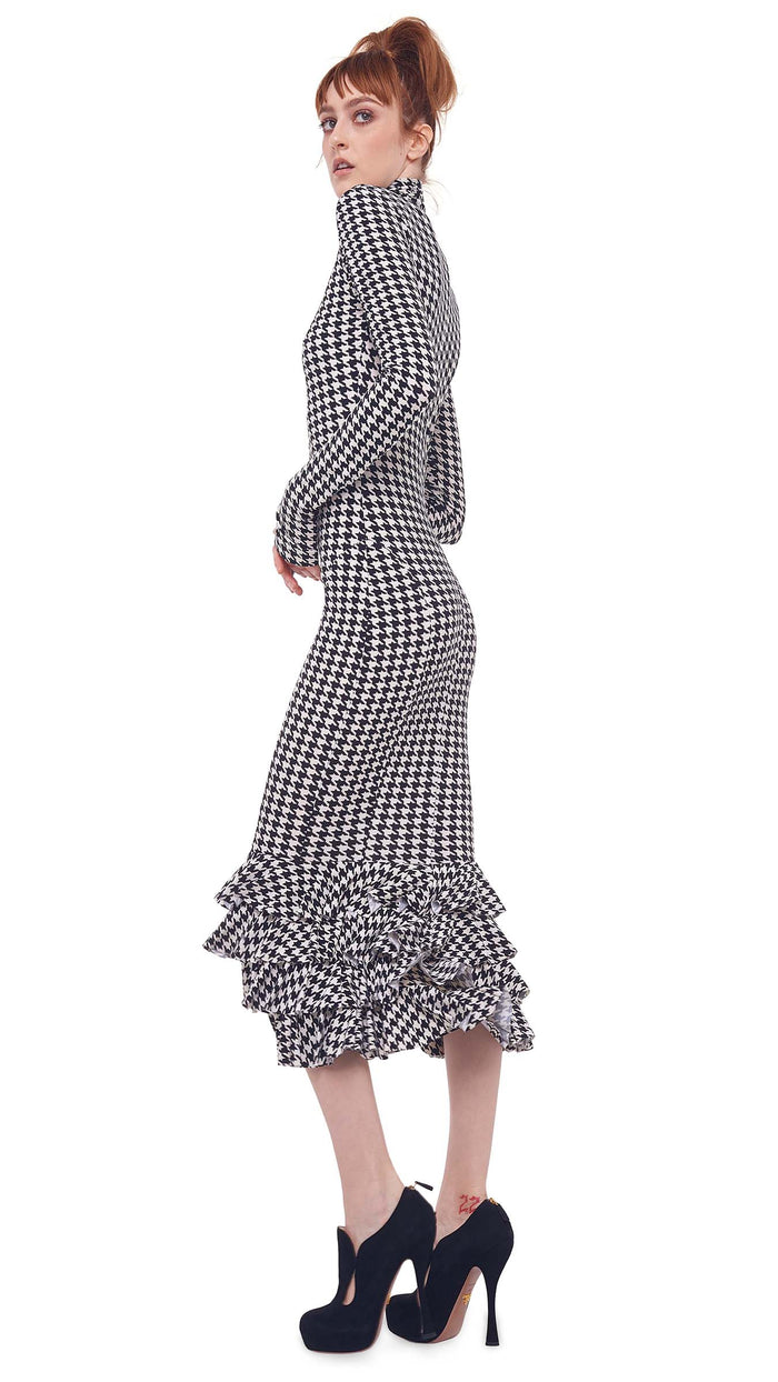 FISHTAIL RUFFLE DRESS #2