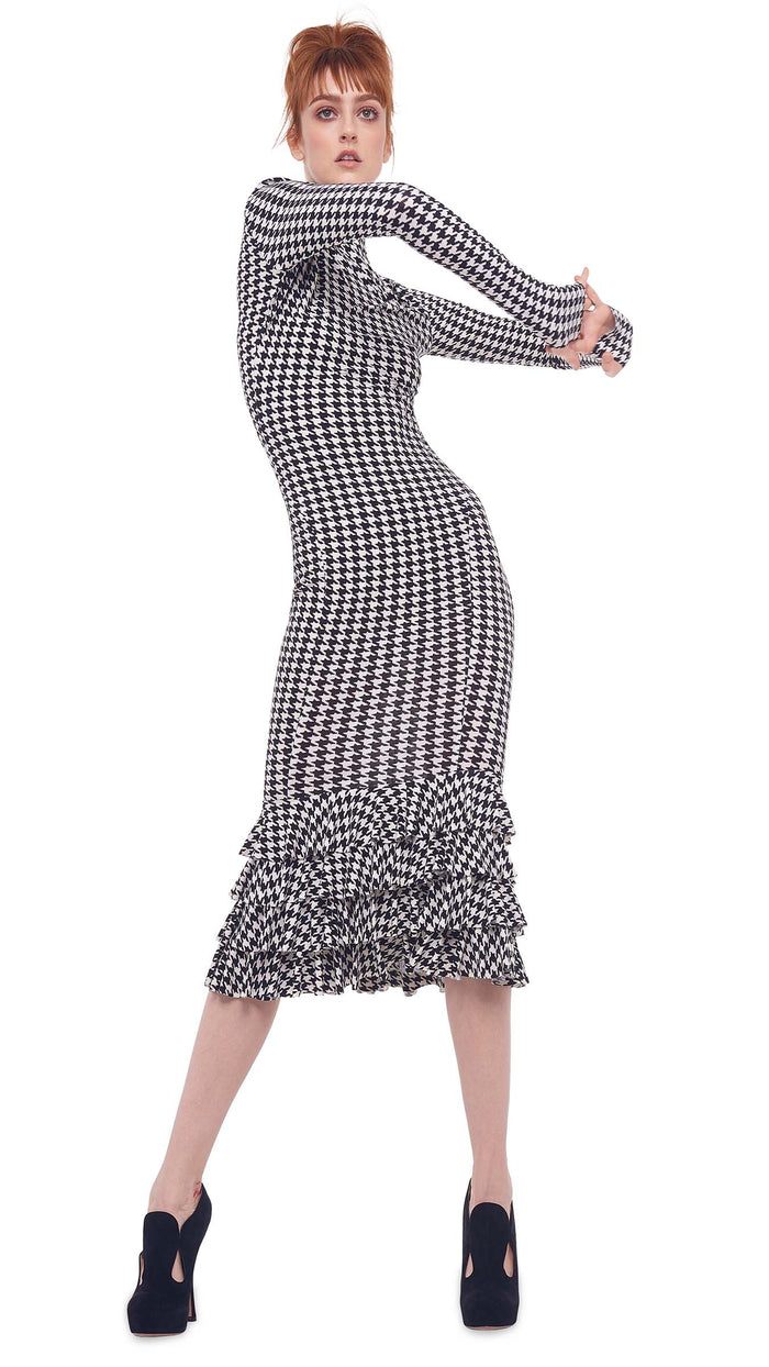 FISHTAIL RUFFLE DRESS #5