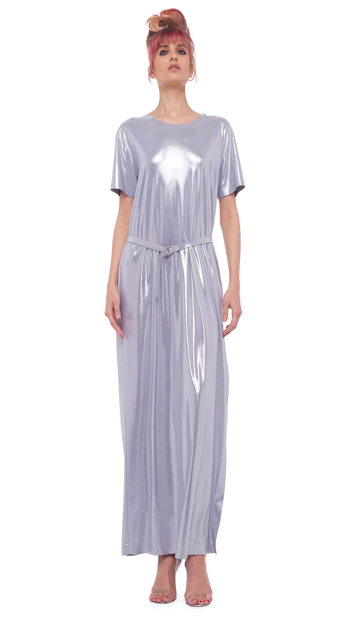 BOXY GOWN WITH SIDE SLIT #1