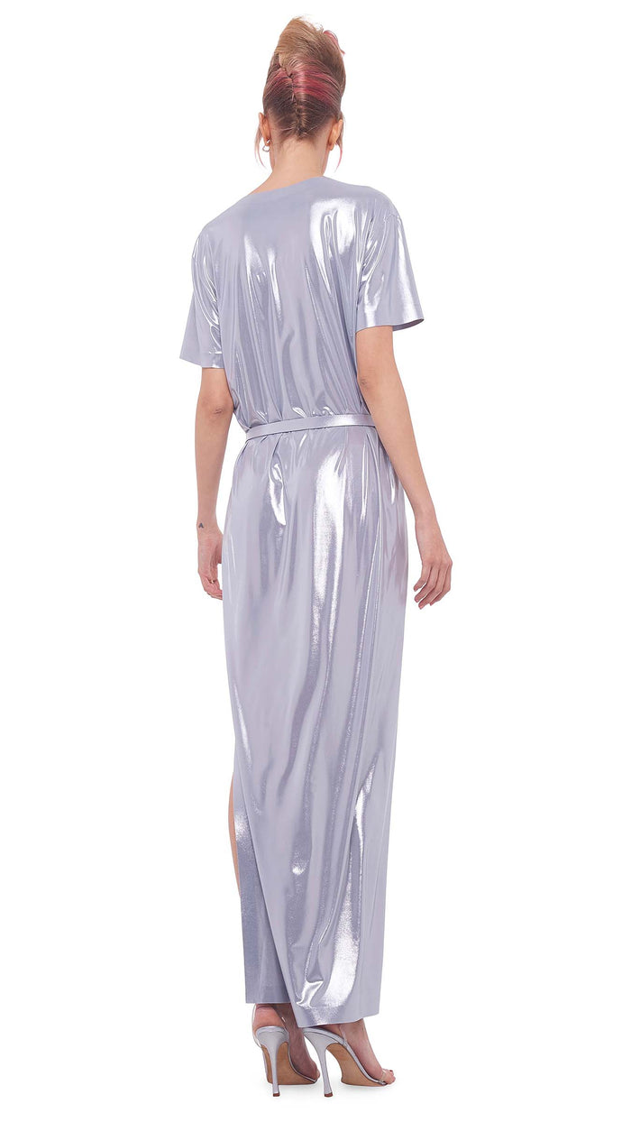BOXY GOWN WITH SIDE SLIT #3