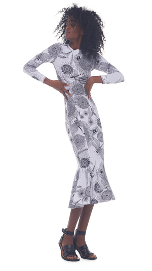 CREW FISHTAIL DRESS #4 Thumbnail