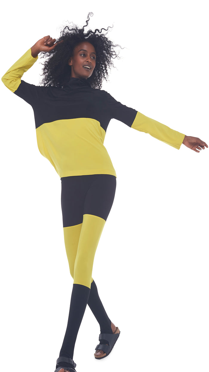 SPLICED SHORT BF HOODED TOP #5