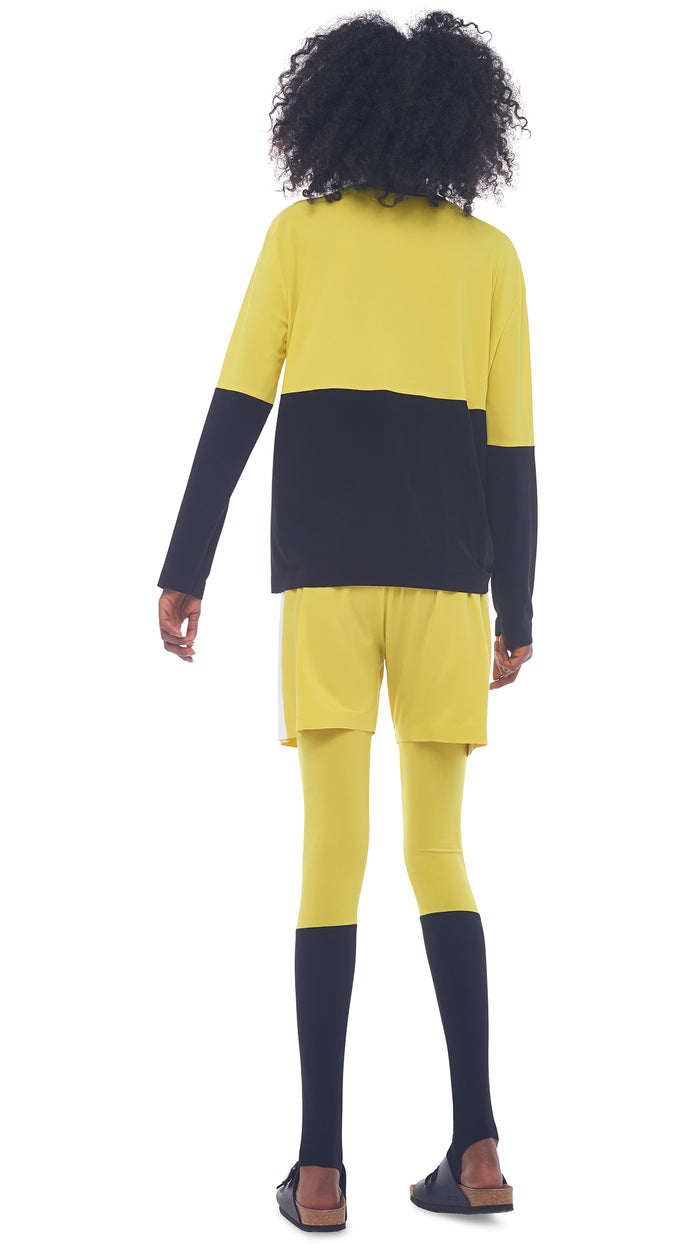 SPLICED SHORT BF CREW TOP #3