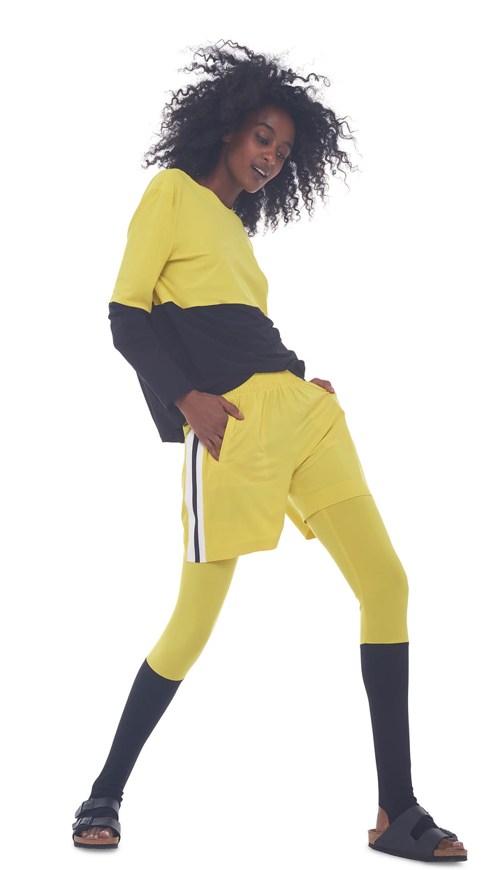 SPLICED SHORT BF CREW TOP #5