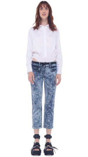 CROPPED BOOT LEG JEAN #1 Thumbnail