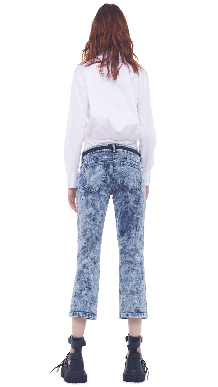 CROPPED BOOT LEG JEAN #3