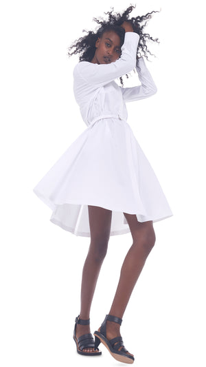 BF NK SHIRT A LINE DRESS #4 Thumbnail