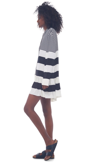 SPLICED BF RUFFLE NK SHIRT #2 Thumbnail