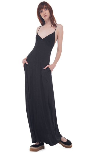 SLIP A LINE LONG DRESS #4 Thumbnail