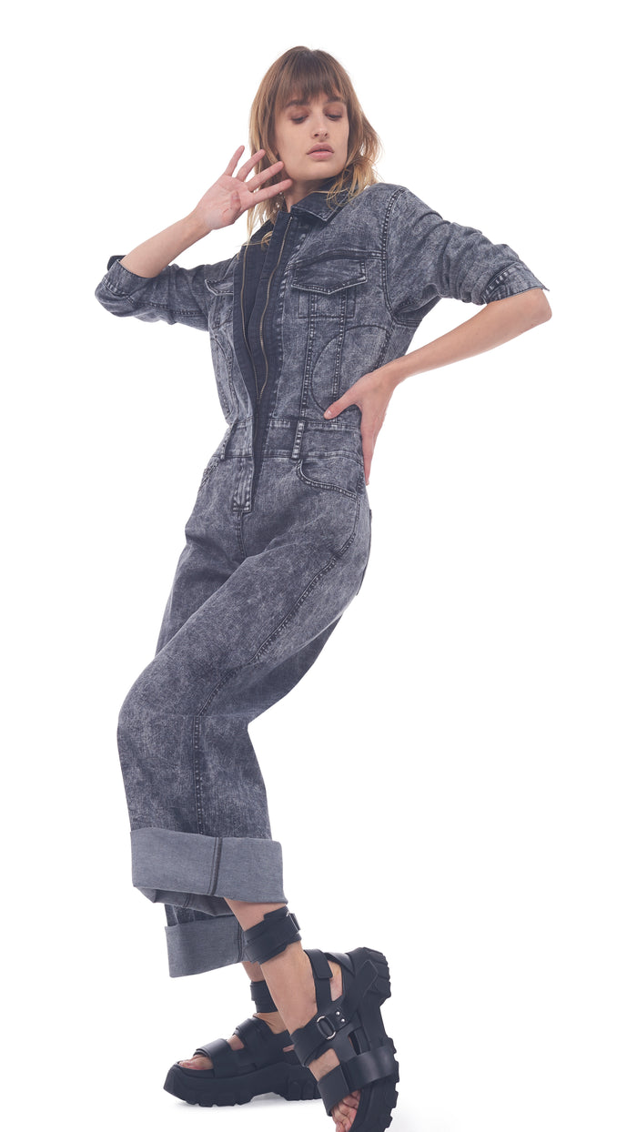 OVERSIZED JEANS JUMPSUIT #9