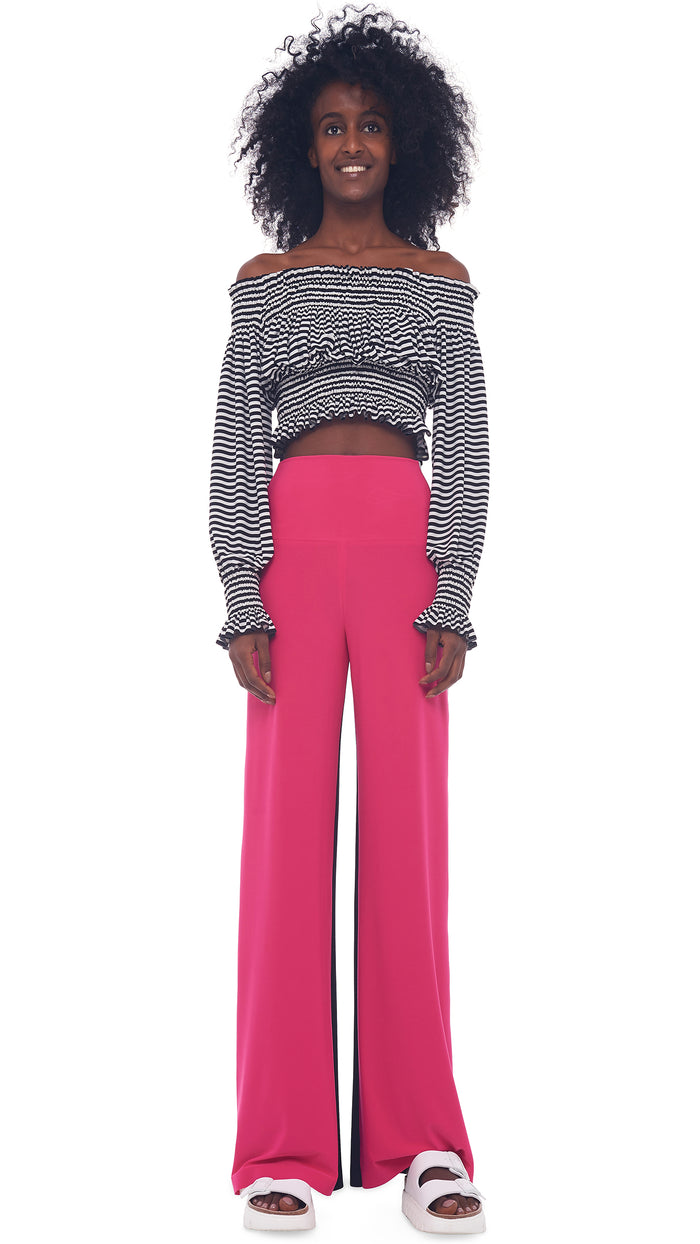 SIDE STRIPE STRAIGHT PANT #1
