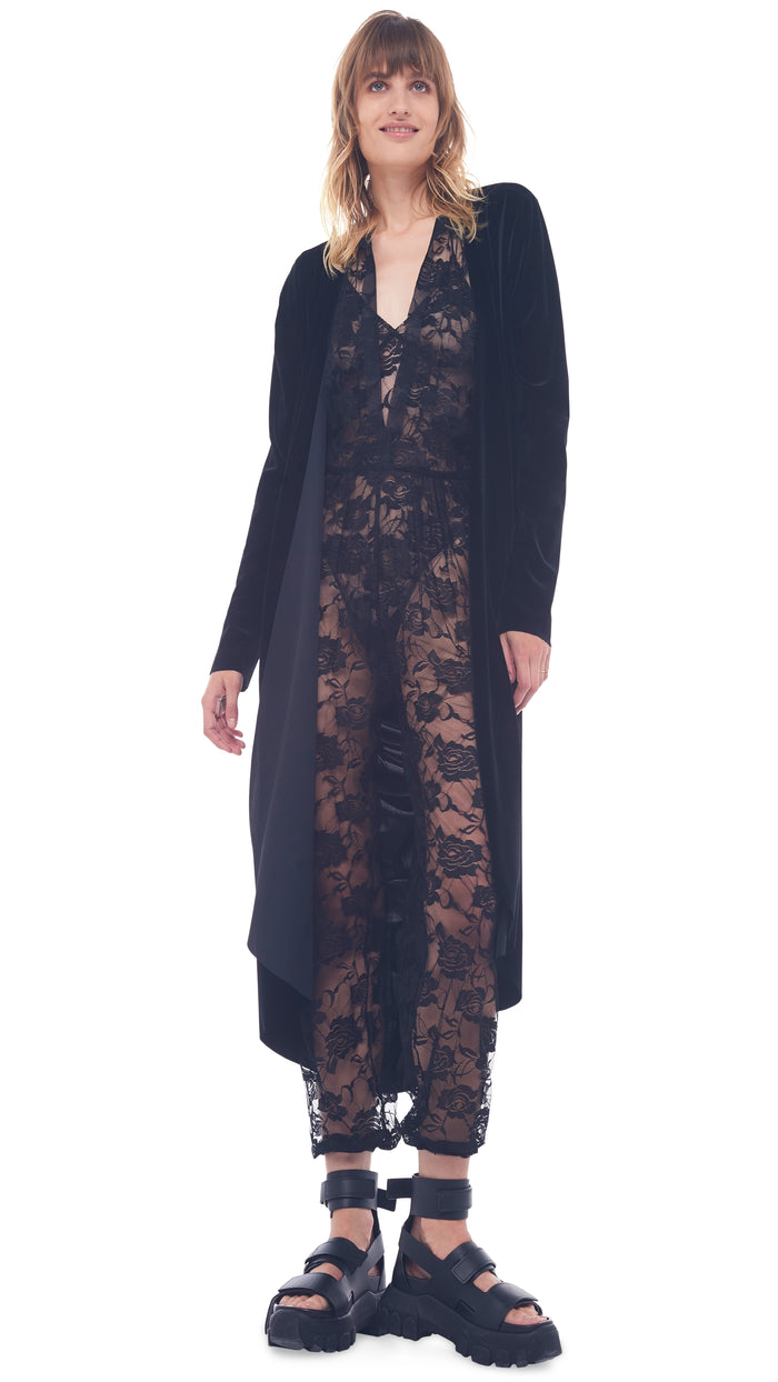 DRAPE BACK CARDIGAN #1