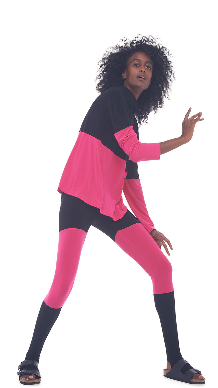 SPLICED SHORT BF HOODED TOP #5