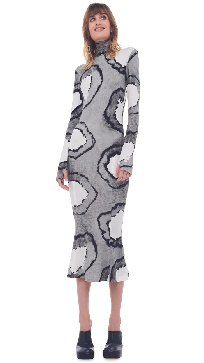 TURTLE FISHTAIL DRESS #1