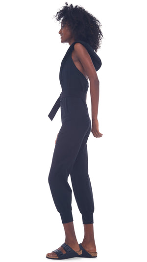 HALTER ZIP HOODIE JUMPSUIT #5 Thumbnail