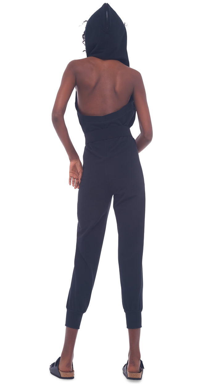 HALTER ZIP HOODIE JUMPSUIT #12
