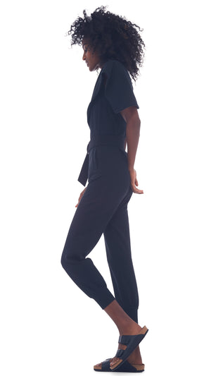 HALTER ZIP HOODIE JUMPSUIT #2 Thumbnail