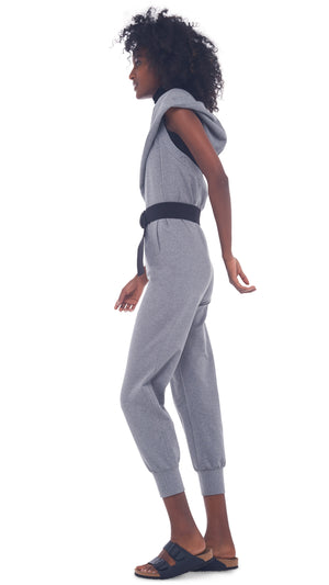 HALTER ZIP HOODIE JUMPSUIT #2 Thumbnail