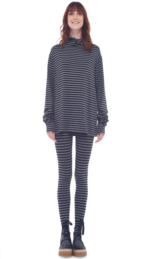 X LONG SLEEVE TURTLE TOP