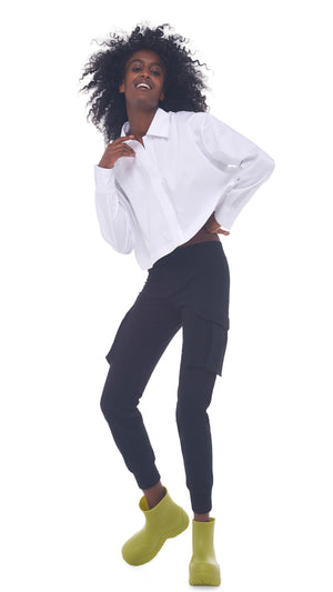 CROP OVERSIZED BF NK SHIRT #6 Thumbnail