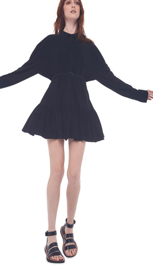 OVERSIZE BF RUFFLE NK SHIRT #5 Thumbnail
