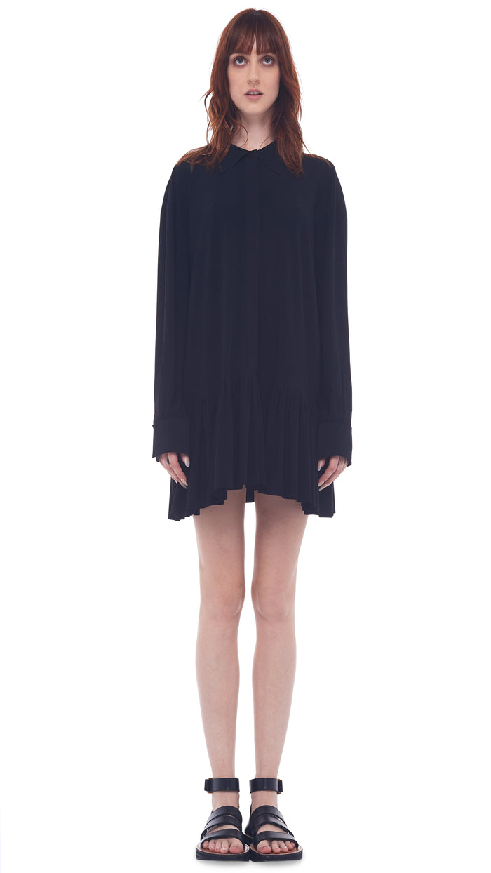 OVERSIZE BF RUFFLE NK SHIRT #6