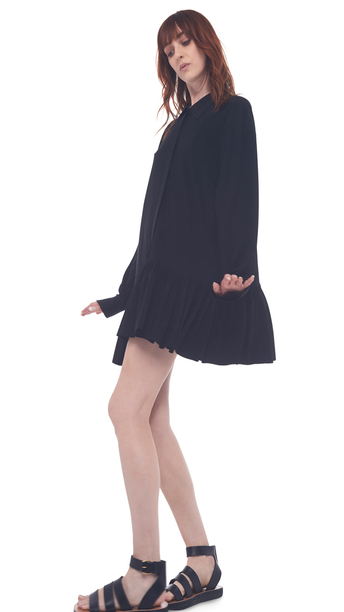 OVERSIZE BF RUFFLE NK SHIRT #9