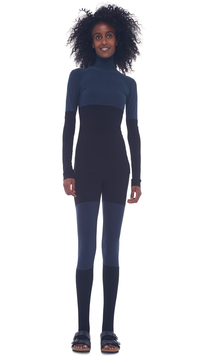 SPLICED SLIM FIT TURTLE TOP #1