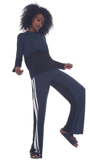 SIDE STRIPE STRAIGHT PANT #4 Thumbnail