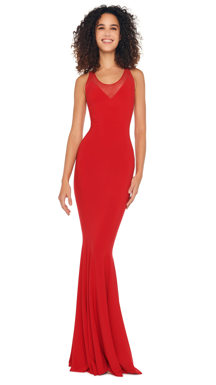 RACER FISHTAIL GOWN #1