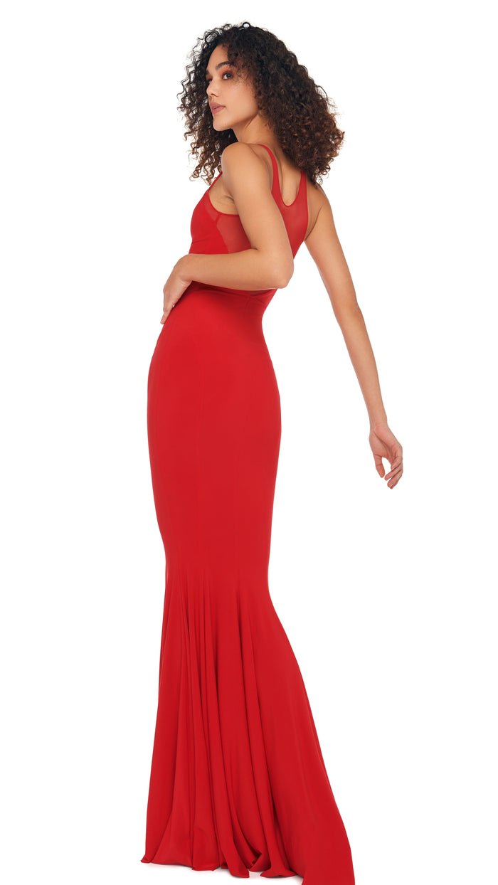 RACER FISHTAIL GOWN #7