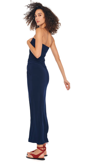 STRAPLESS ALL IN ONE SIDE SLIT GOWN #8 Thumbnail