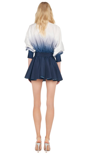 SUPER OS BF NK SHIRT FLARED MINI DRESS #3 Thumbnail
