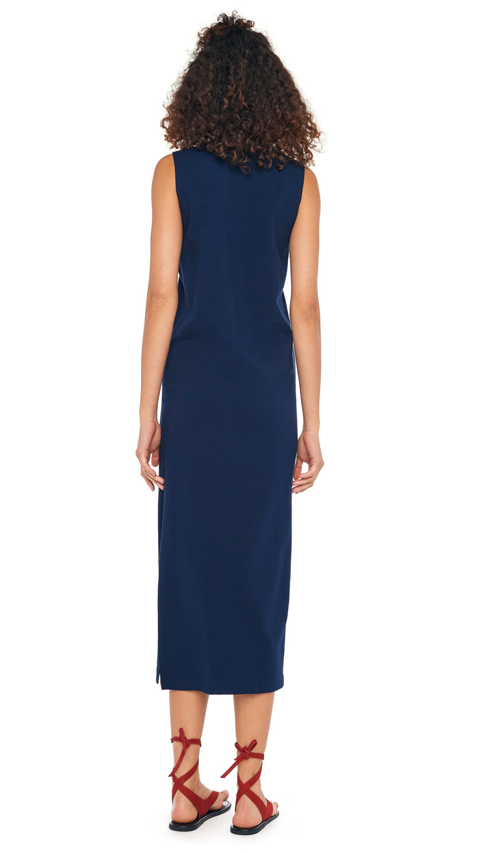 SLEEVELESS SIDE SLIT GOWN #3