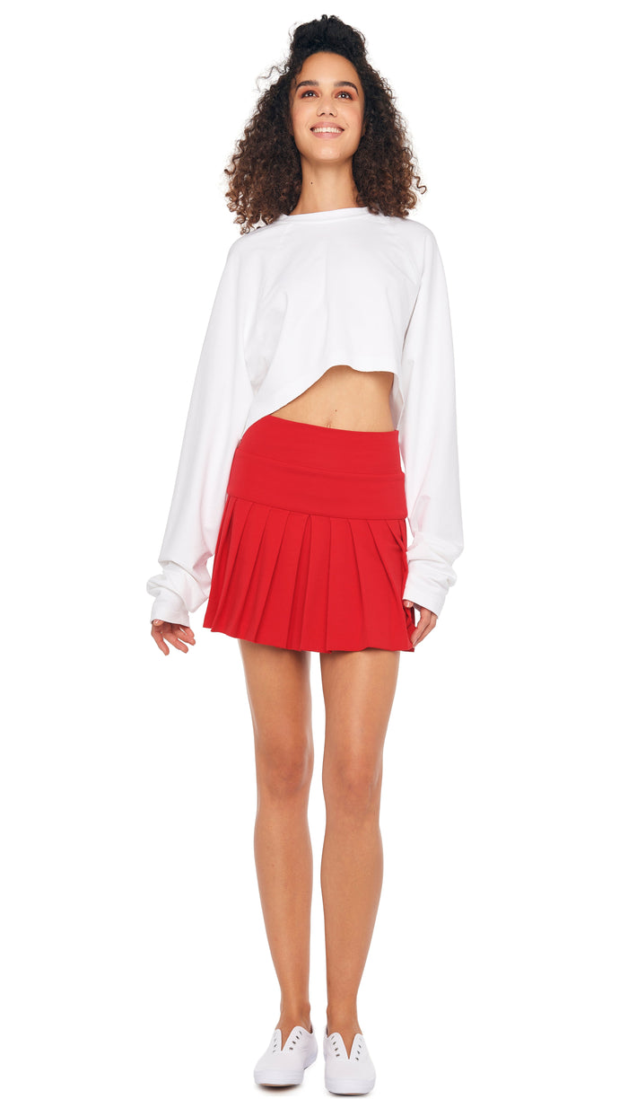 PLEATED MINI SKIRT #8