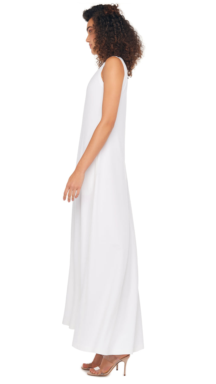 SLEEVELESS SWING MAXI DRESS #2