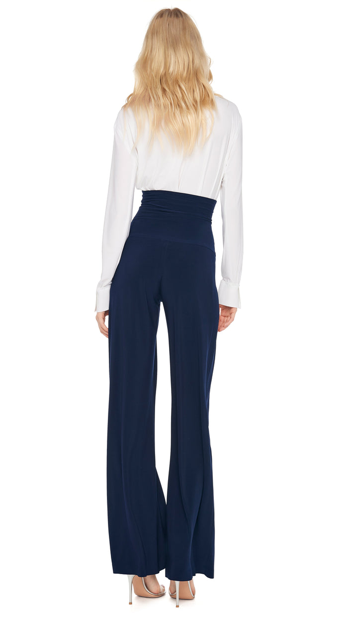 HIGH WAIST PLEAT PANT #3