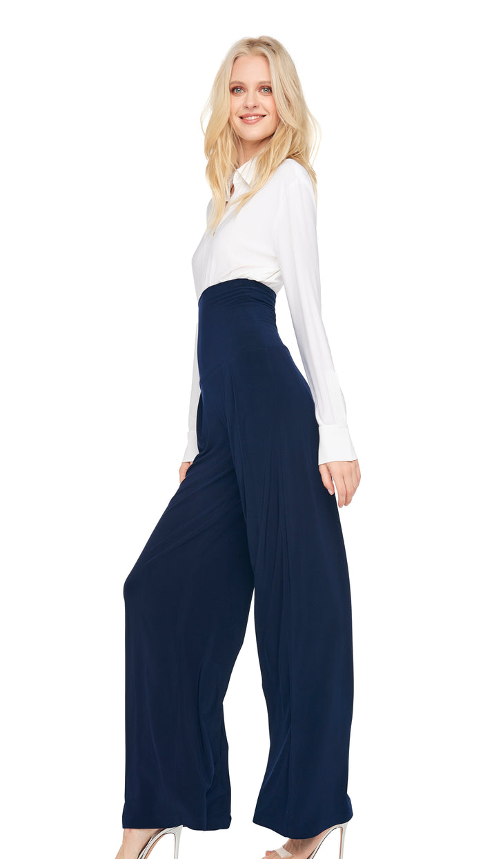 HIGH WAIST PLEAT PANT #5