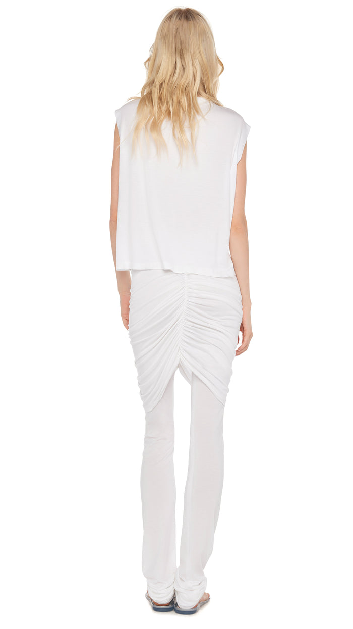 SLEEVELESS BF CROPPED CREWNECK TOP #3