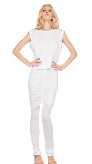 SLEEVELESS BF CROPPED CREWNECK TOP #5 Thumbnail