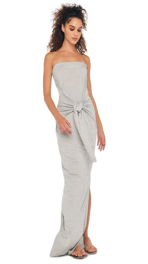 STRAPLESS ALL IN ONE SIDE SLIT GOWN #6 Thumbnail