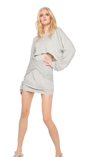 OS RAGLAN SLEEVE CROPPED TOP #6 Thumbnail