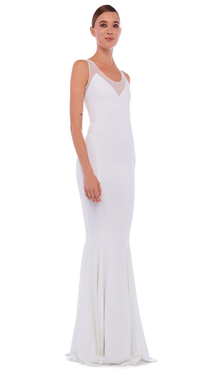 RACER FISHTAIL GOWN #6