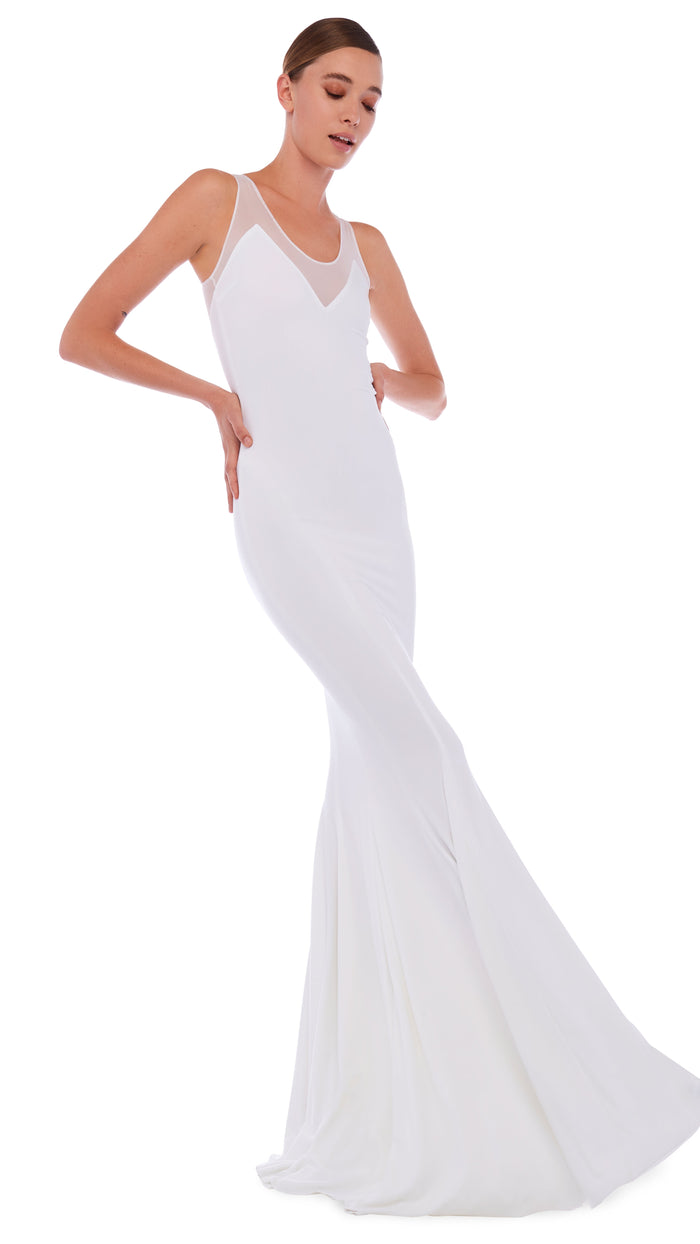 RACER FISHTAIL GOWN #4