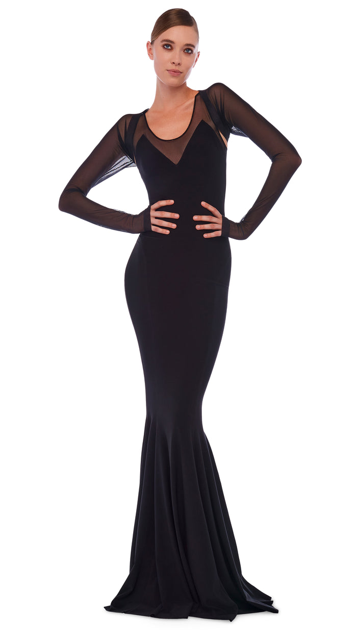 RACER FISHTAIL GOWN #4