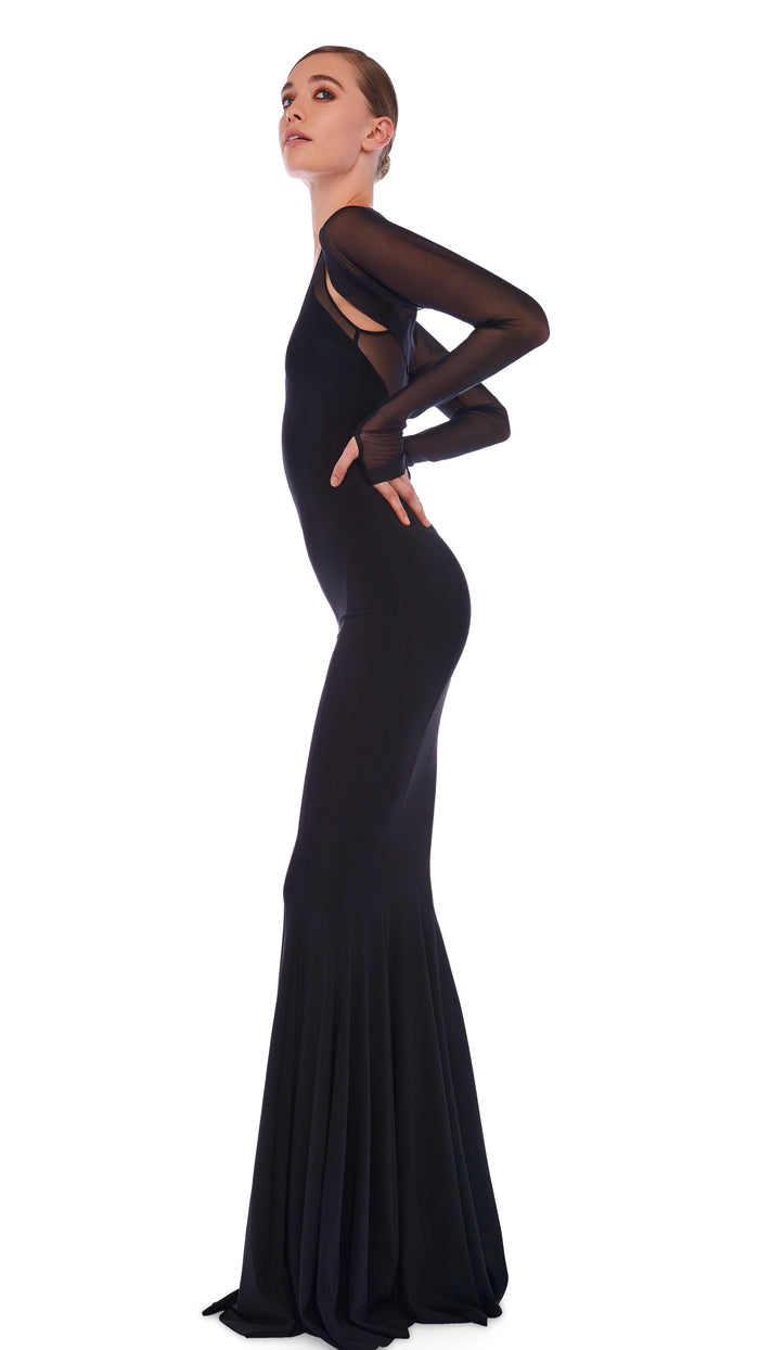 RACER FISHTAIL GOWN #5