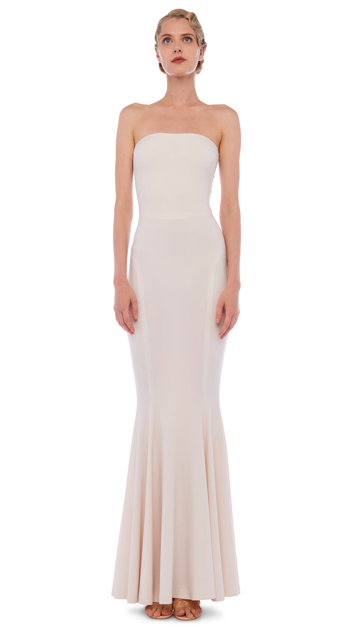 STRAPLESS FISHTAIL GOWN #1