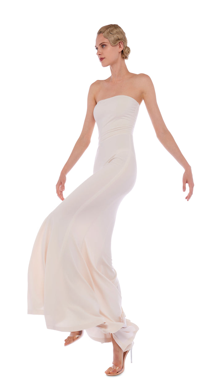 STRAPLESS FISHTAIL GOWN #5